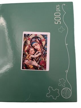 500pc Religious Mosaic Puzzle NWOT